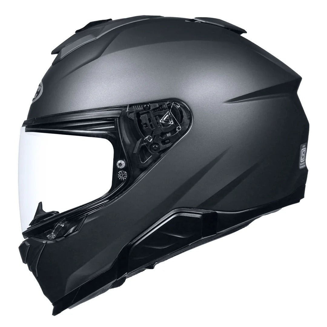 HJC I71 Semi-Flat Black full face motorcycle helmet