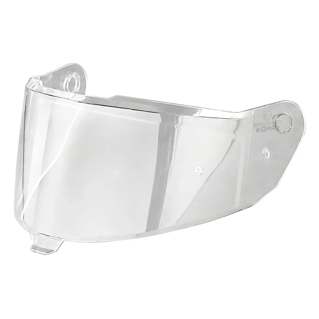 Korda EVO helmet visor in clear finish