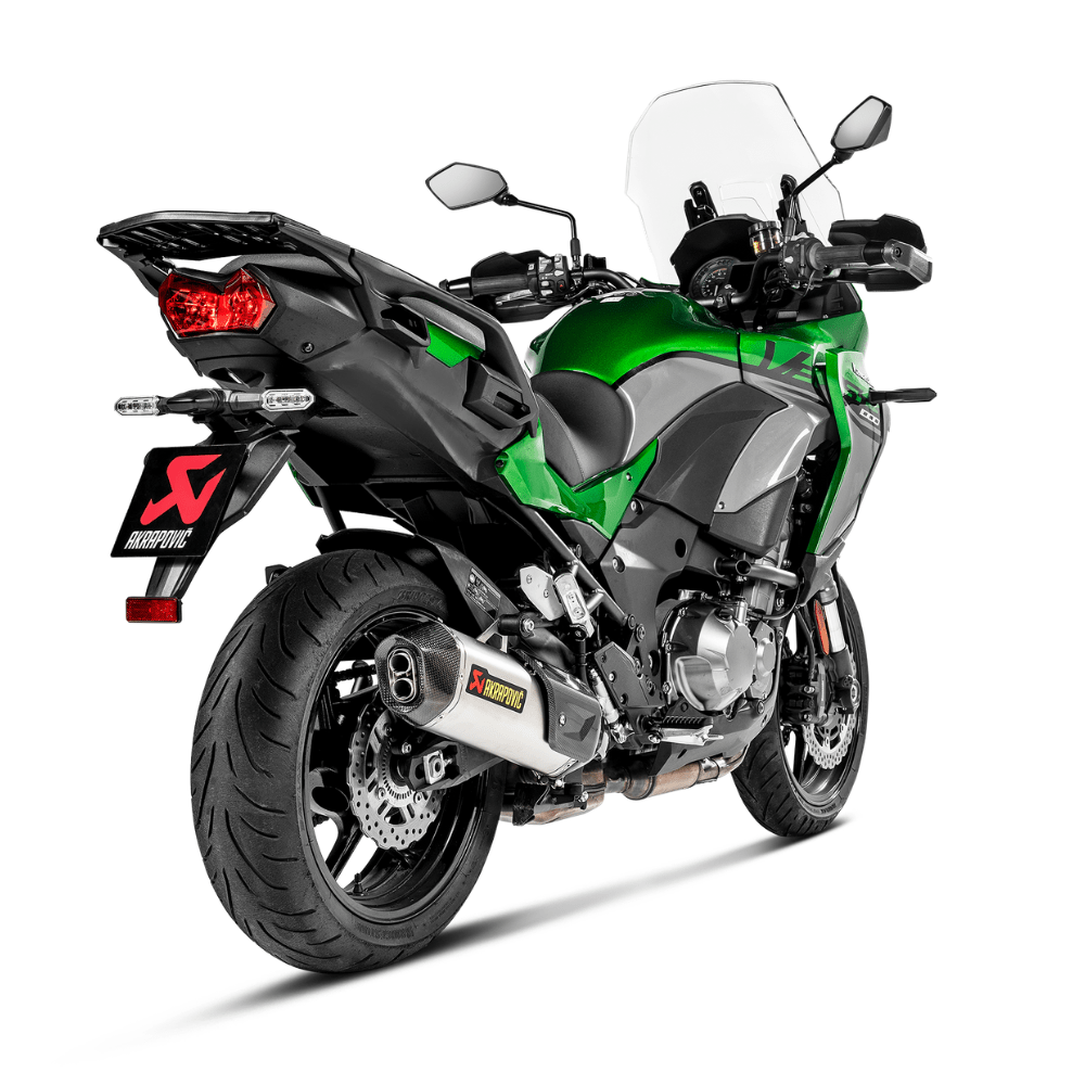 Kawasaki Versys 1000 (2019 - 24) Akrapovic Slip - On Titanium Exhaust - 6KIOMPerformance Parts