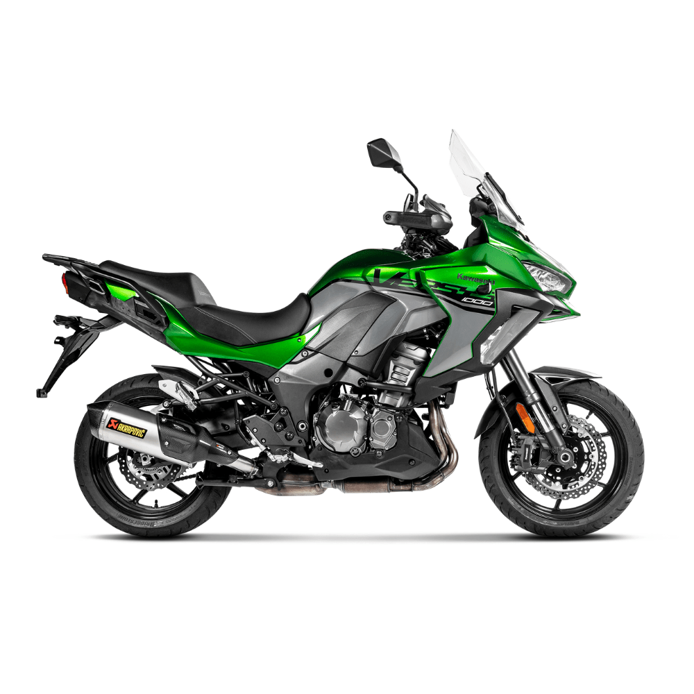 Kawasaki Versys 1000 (2019 - 24) Akrapovic Slip - On Titanium Exhaust - 6KIOMPerformance Parts