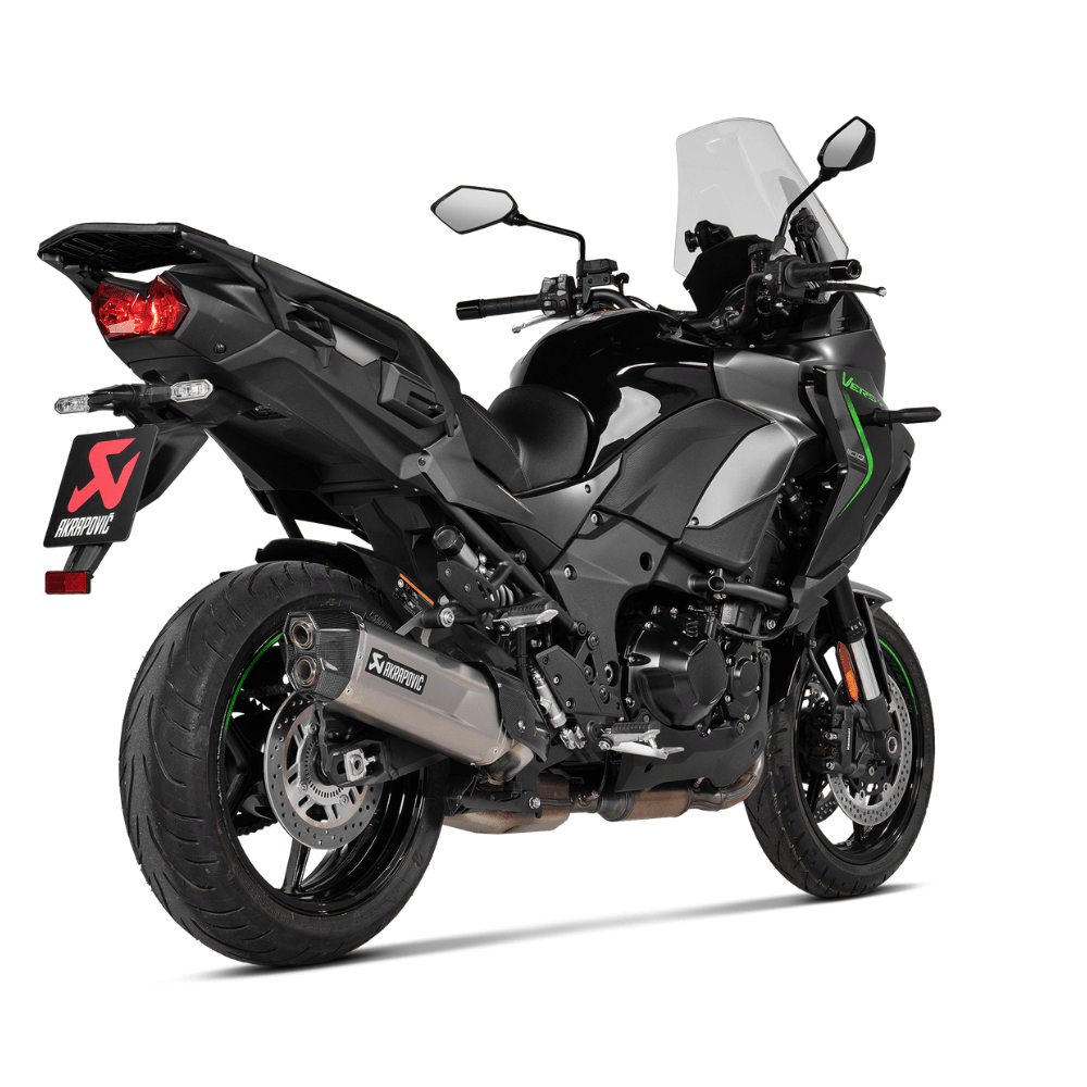 Kawasaki Versys 1100 (2025+) Akrapovic Slip - On Titanium Exhaust - 6KIOMPerformance Parts