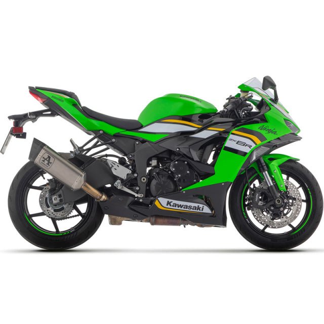 Kawasaki ZX6R 2024+ Arrow Pro Race Titanium Slip - On Exhaust – 71509PT - 6KIOMPerformance Parts