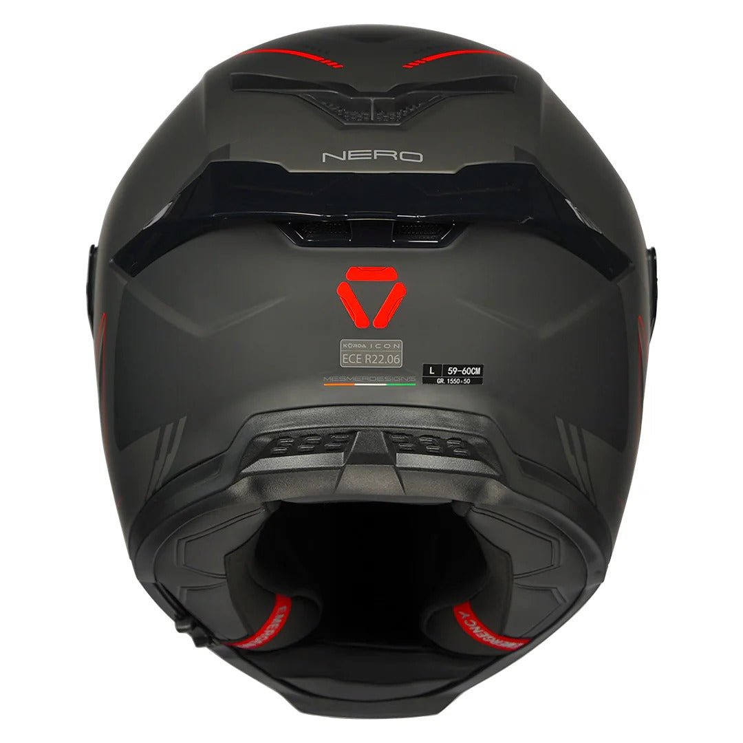 Korda Icon Nero Helmet - 6KIOMHelmets
