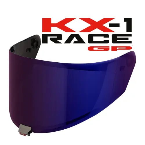 KYT KX - 1 Race GP Helmet Visor - 6KIOMHelmet Visor