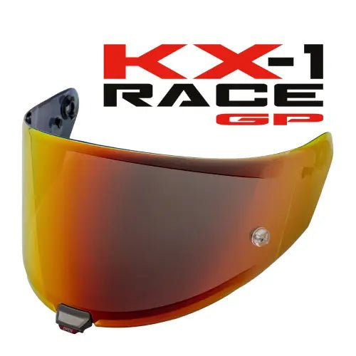 KYT KX - 1 Race GP Helmet Visor - 6KIOMHelmet Visor