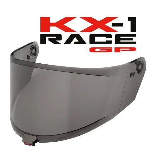 KYT KX - 1 Race GP Helmet Visor - 6KIOMHelmet Visor