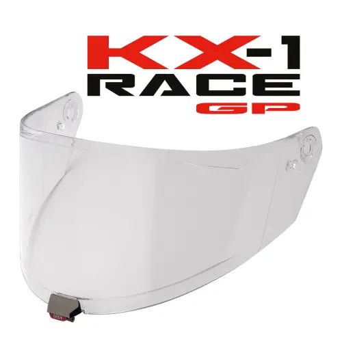 KYT KX - 1 Race GP Helmet Visor - 6KIOMHelmet Visor