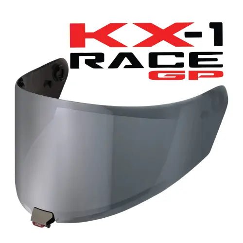 KYT KX - 1 Race GP Helmet Visor - 6KIOMHelmet Visor