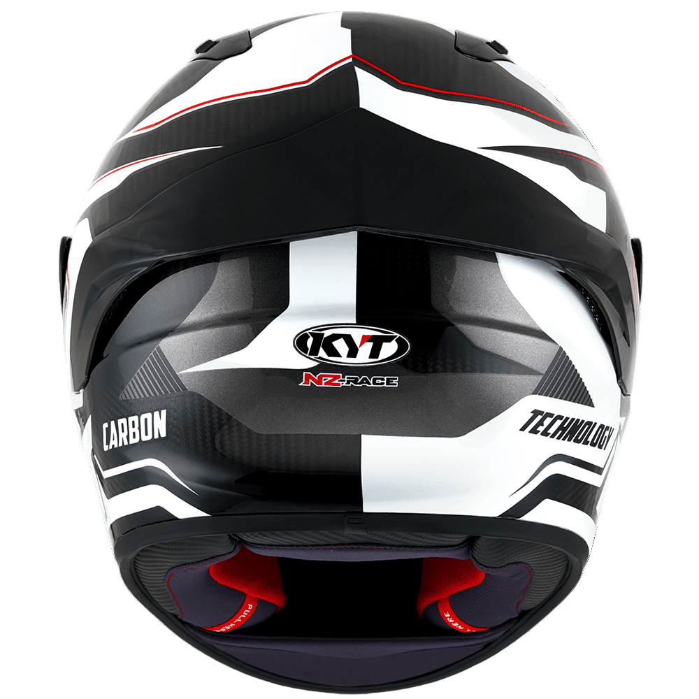 KYT NZ Race Carbon Competition White - 6KIOMHelmets