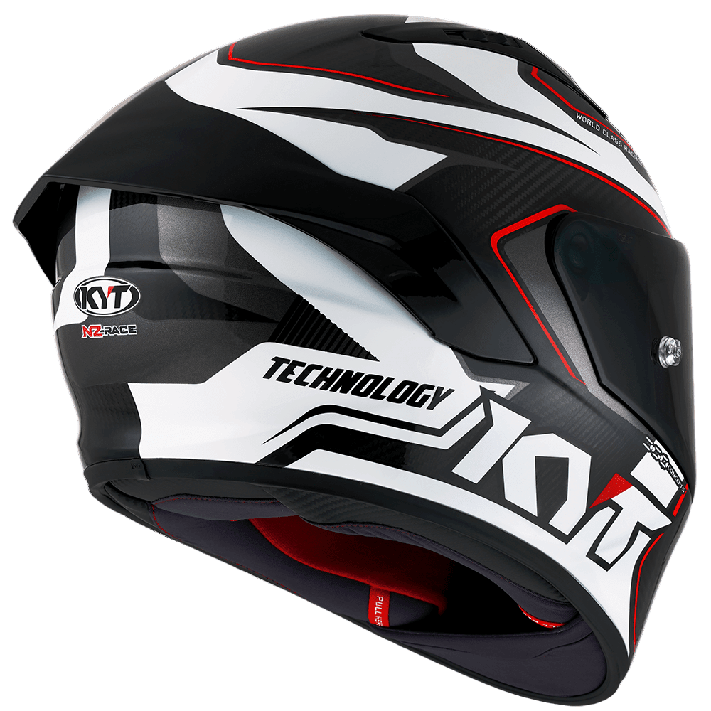 KYT NZ Race Carbon Competition White - 6KIOMHelmets