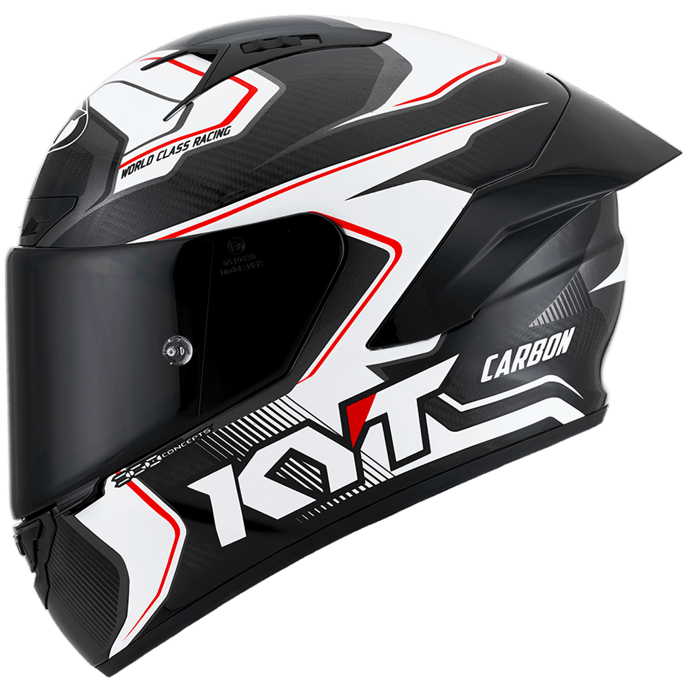 KYT NZ Race Carbon Competition White - 6KIOMHelmets