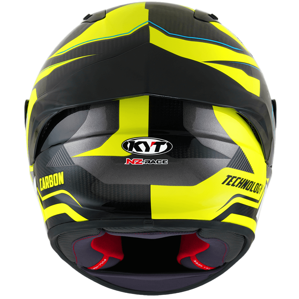 KYT NZ Race Carbon Competition Yellow - 6KIOMHelmets