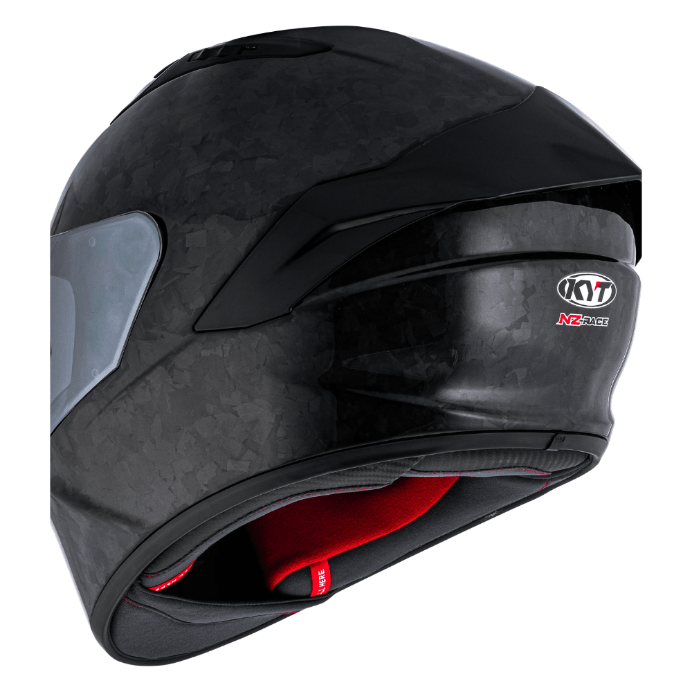 KYT NZ - Race Carbon Forged Gloss Helmet - 6KIOMHelmets