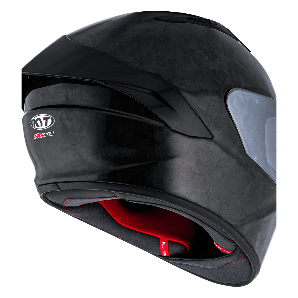 KYT NZ - Race Carbon Forged Gloss Helmet - 6KIOMHelmets