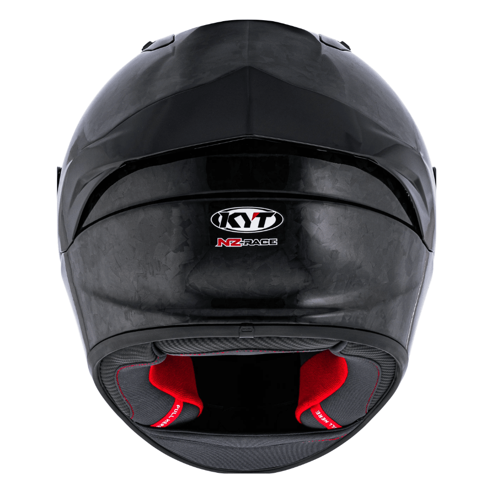 KYT NZ - Race Carbon Forged Gloss Helmet - 6KIOMHelmets