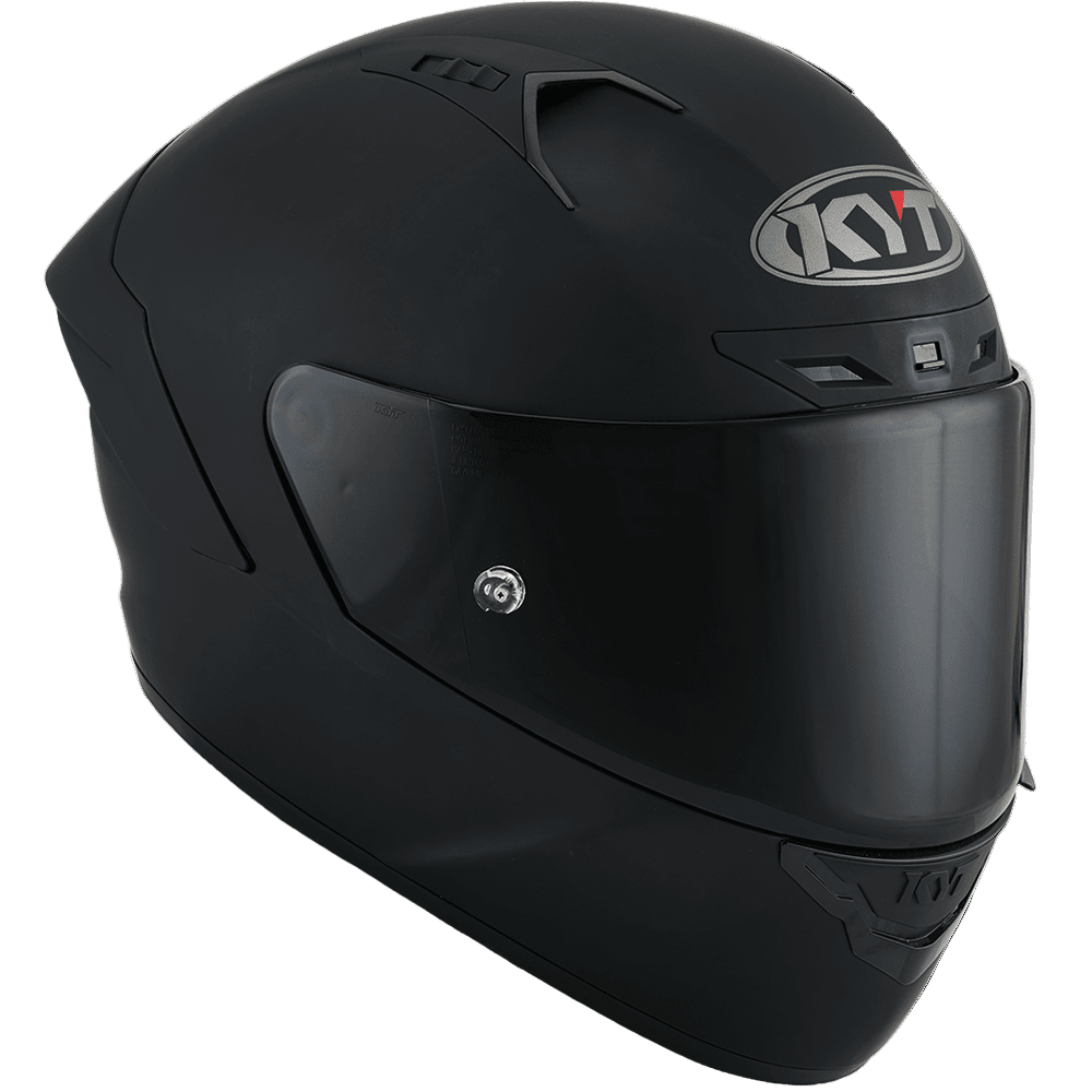 KYT NZ Race Plain Matt Black - 6KIOMHelmets