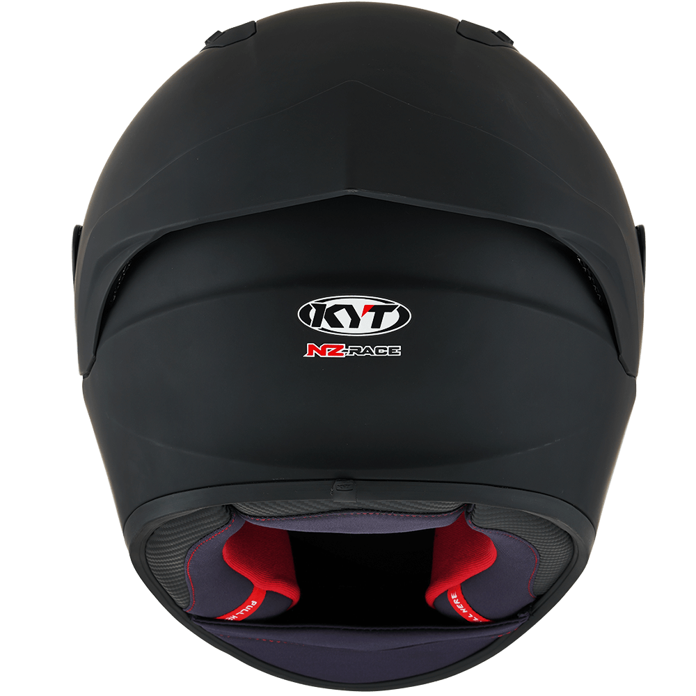 KYT NZ Race Plain Matt Black - 6KIOMHelmets