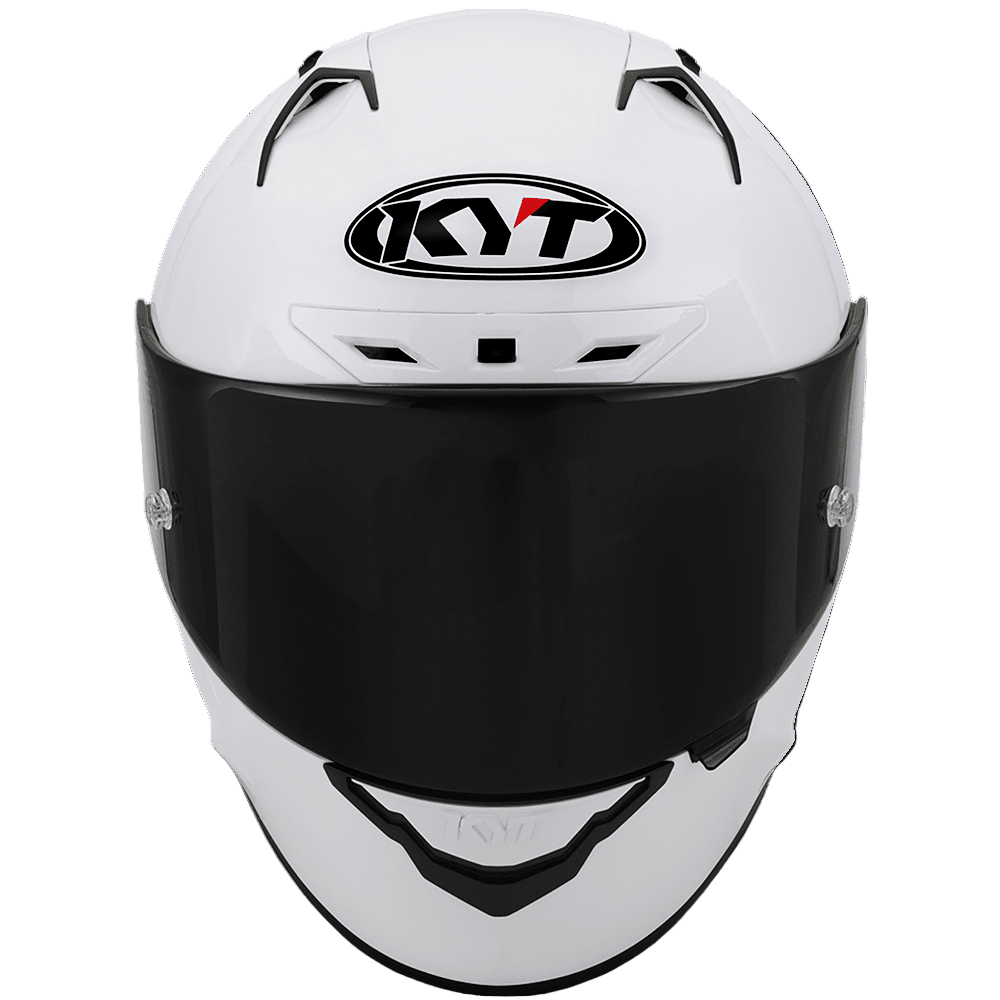 KYT NZ Race Plain White - 6KIOMHelmets