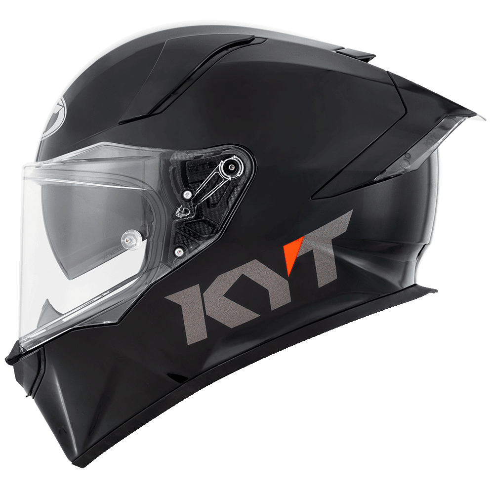 KYT R2R Pro Plain Black - 6KIOMHelmets