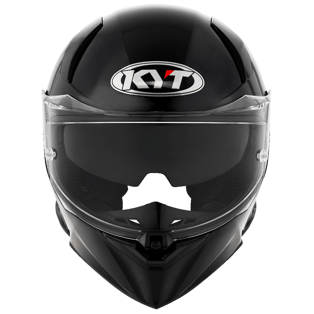 KYT R2R Pro Plain Black - 6KIOMHelmets