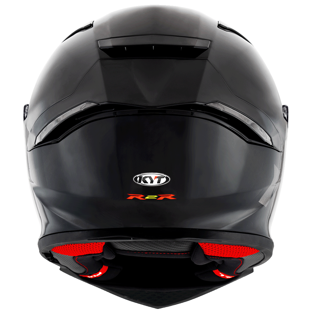 KYT R2R Pro Plain Black - 6KIOMHelmets