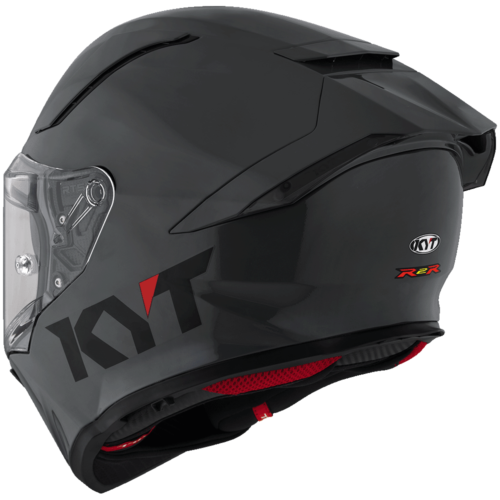 KYT R2R Pro Plain GRL Grey - 6KIOMHelmets