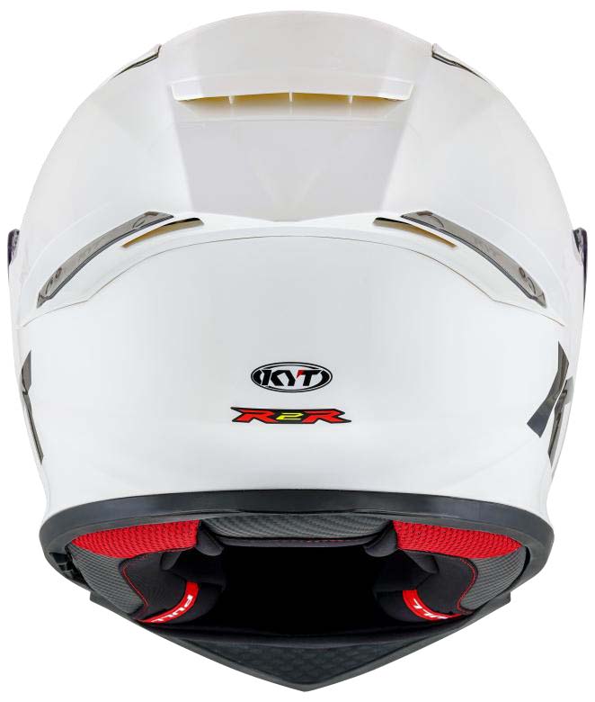 KYT R2R Pro Plain White - 6KIOMHelmets