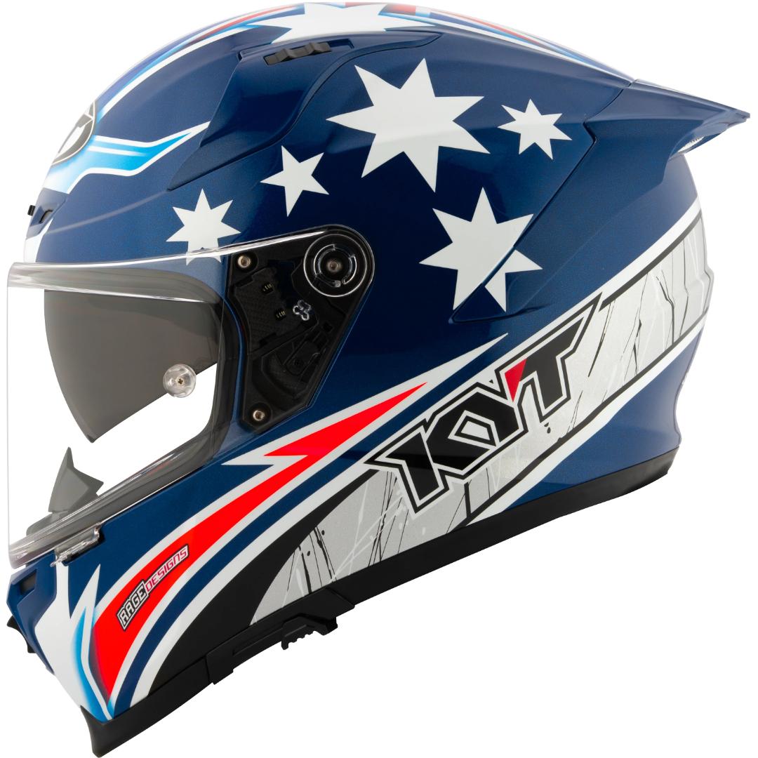 KYT Striker 2V Brock Parkes Helmet - 6KIOMHelmets