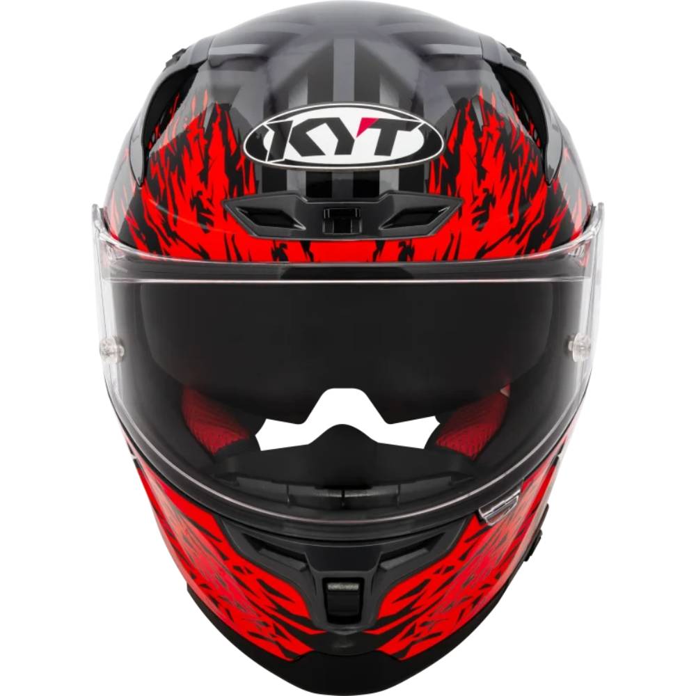 KYT Striker 2V Flaming Helmet - 6KIOMHelmets