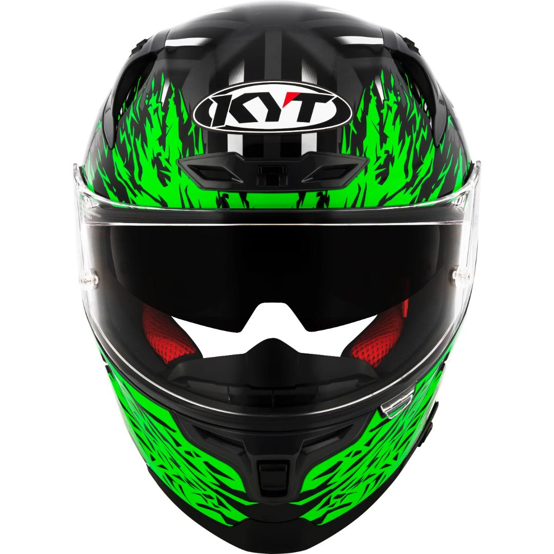 KYT Striker 2V Flaming Helmet - 6KIOMHelmets