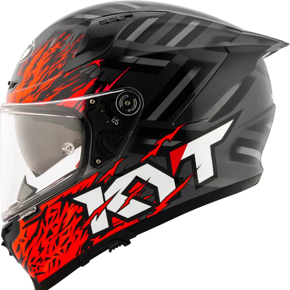 KYT Striker 2V Flaming Helmet - 6KIOMHelmets