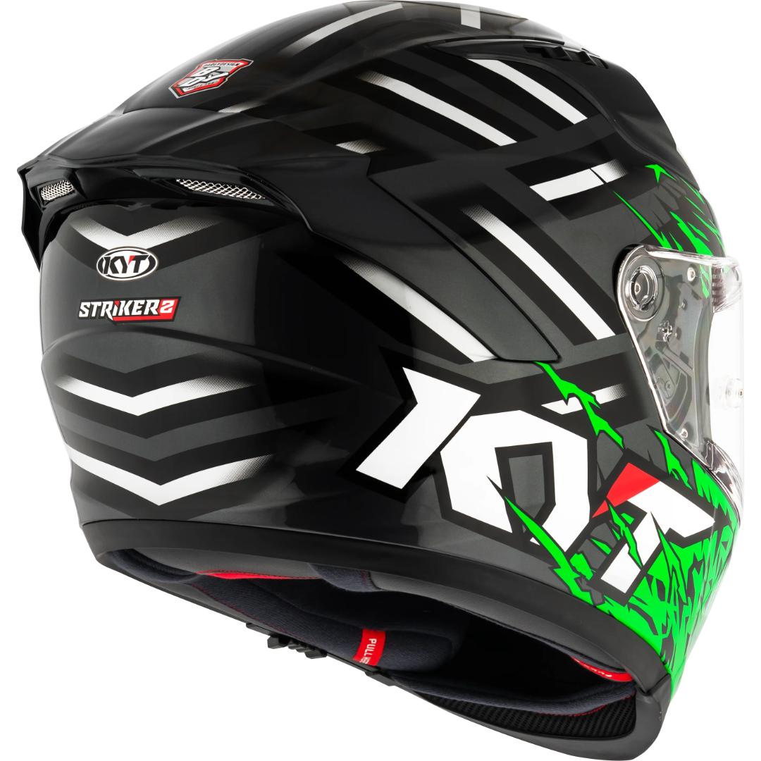 KYT Striker 2V Flaming Helmet - 6KIOMHelmets