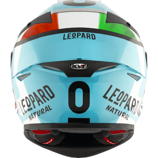 KYT TT Revo Leopard Replica Tricolore - 6KIOMHelmets