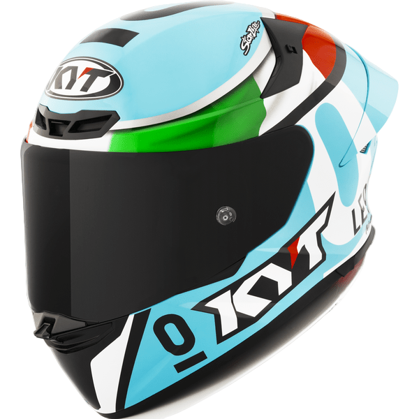 KYT TT Revo Leopard Replica Tricolore - 6KIOMHelmets
