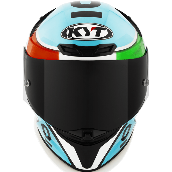 KYT TT Revo Leopard Replica Tricolore - 6KIOMHelmets