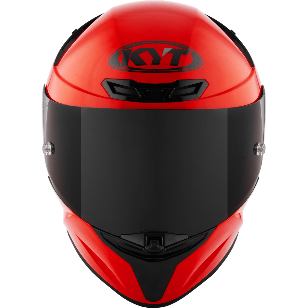 KYT TT Revo Plain Gara Red - 6KIOMHelmets