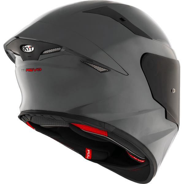 KYT TT Revo Plain GRL Grey - 6KIOMHelmets