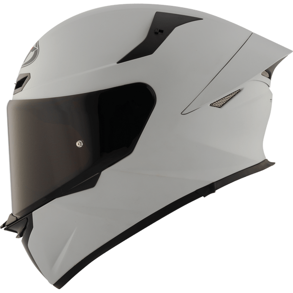 KYT TT Revo Plain Matt ASP Grey - 6KIOMHelmets