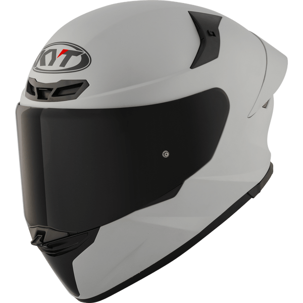 KYT TT Revo Plain Matt ASP Grey - 6KIOMHelmets