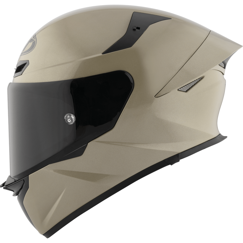 KYT TT Revo Plain Sand Pearl Khakis - 6KIOMHelmets