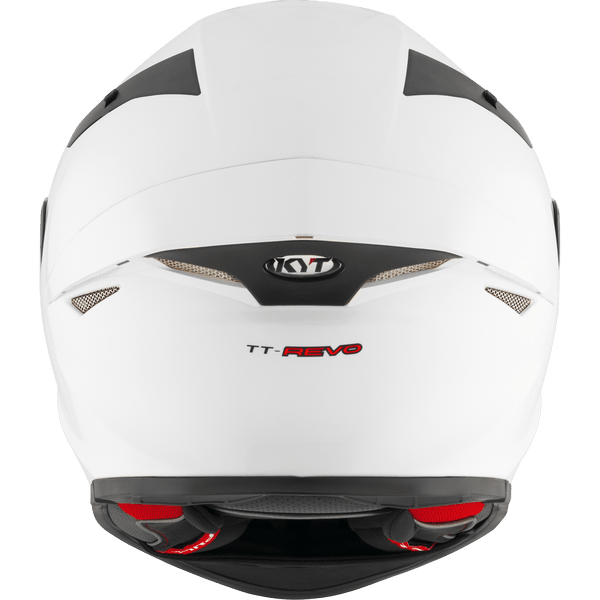 KYT TT Revo Plain White - 6KIOMHelmets