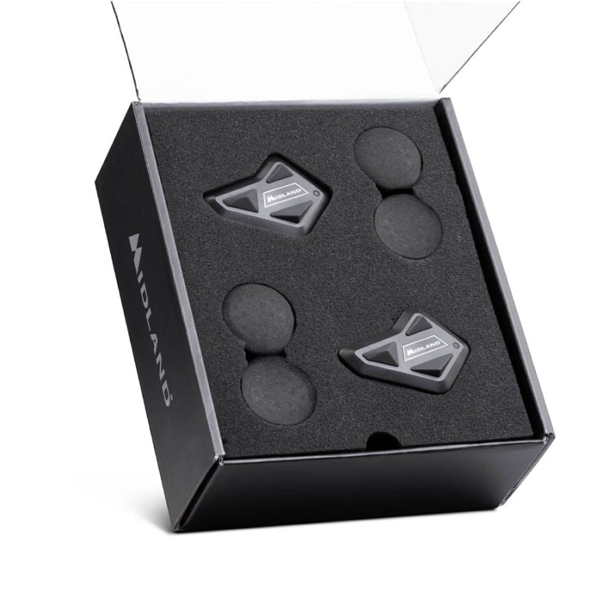 Midland BT Mini Helmet Intercom - 6KIOMBluetooth Intercom