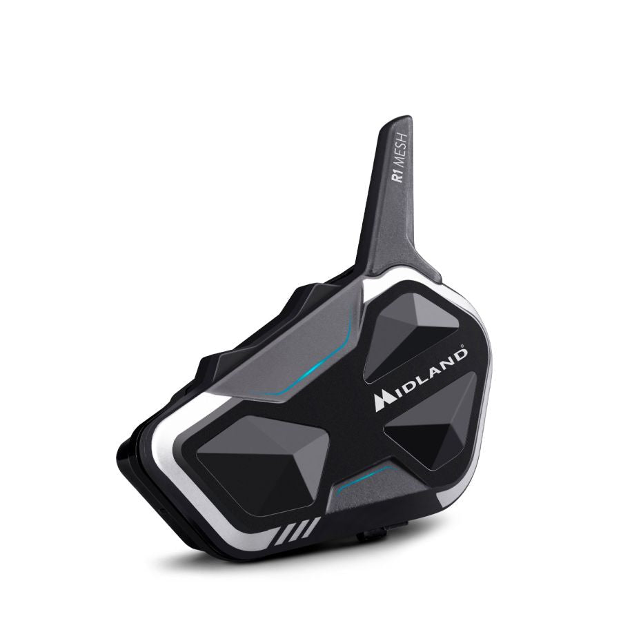 Midland R1 Mesh Helmet Intercom - 6KIOMBluetooth Intercom
