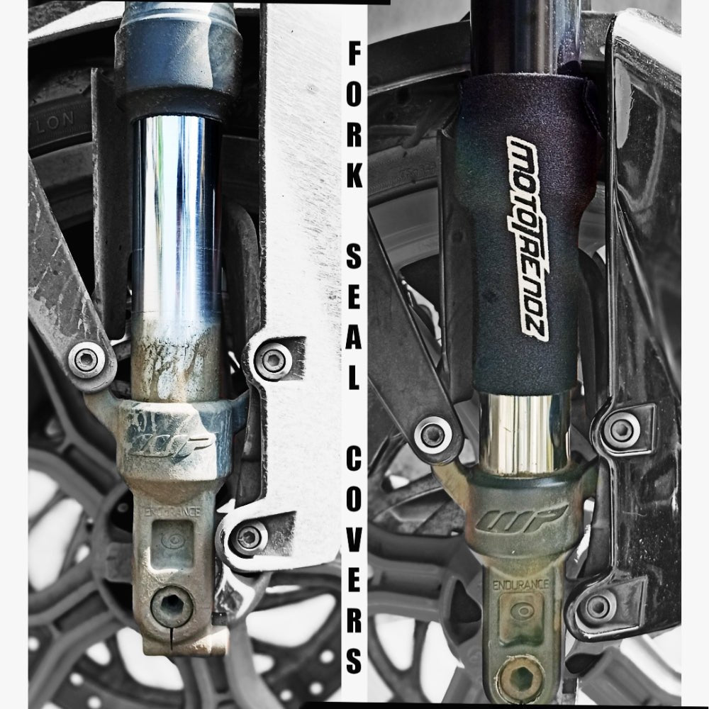 Mototrendz Fork Seal Covers (Universal Fit) - 6KIOMFork Protection