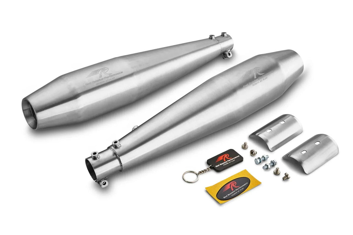 Red Rooster Stellar Exhaust for INT/GT650 Twins - 6KIOMPerformance Parts