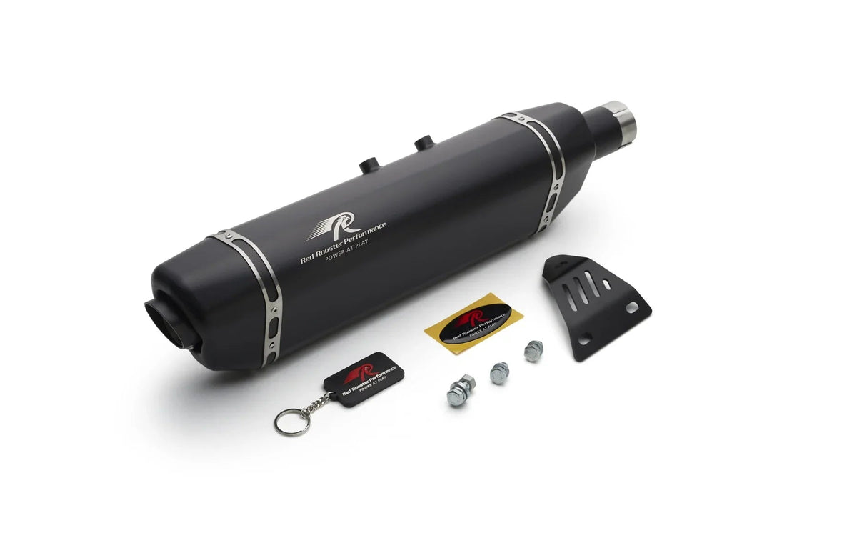 Red Rooster Vertex Exhaust for RE Himalayan Scram 411 - 6KIOMPerformance Parts