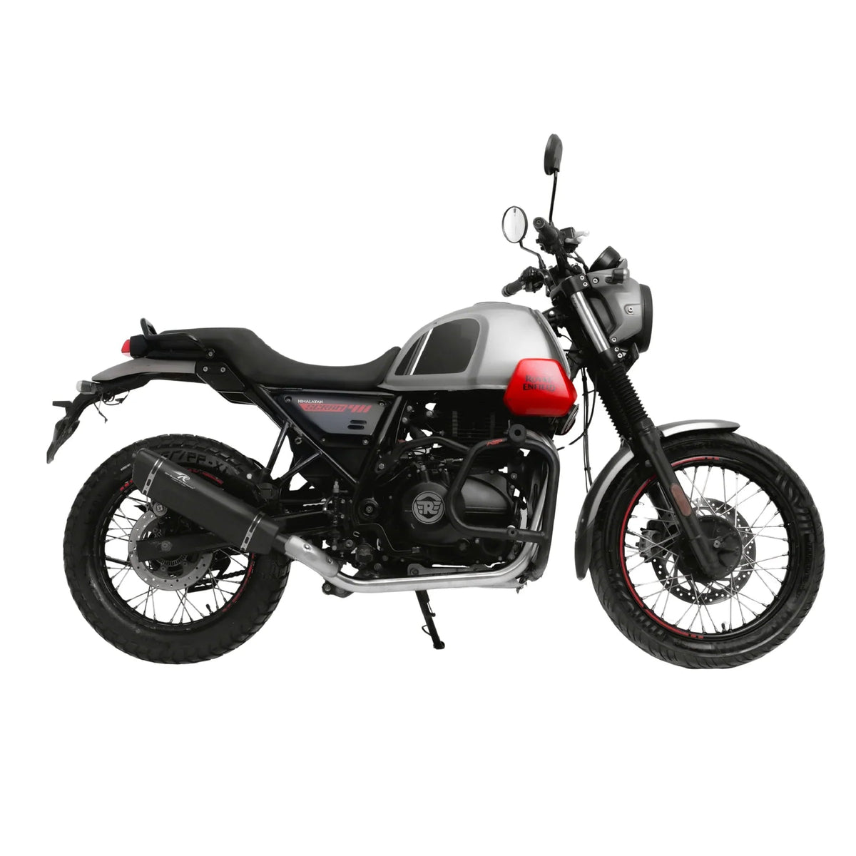 Red Rooster Vertex Exhaust for RE Himalayan Scram 411 - 6KIOMPerformance Parts