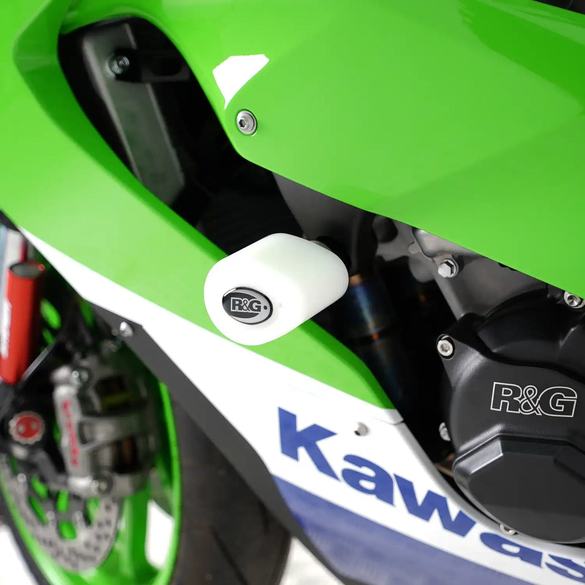 R&G Frame Sliders – Aero Style Kawasaki ZX - 10R (2011–2025) & ZX - 10RR (2021–2025) - 6KIOMFrame Slider