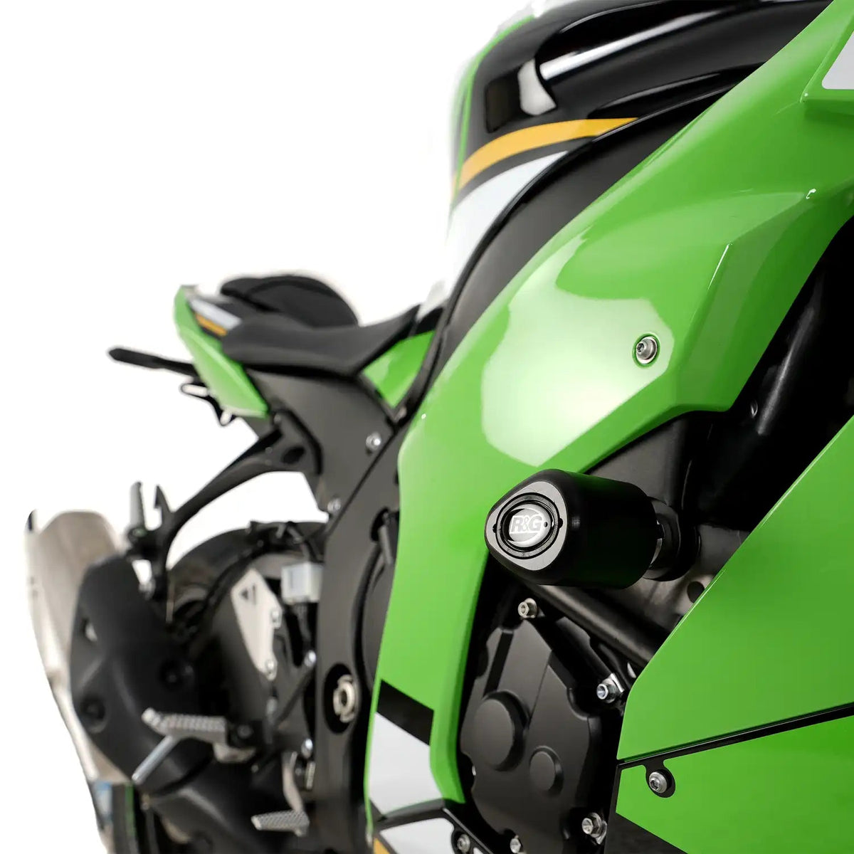 R&G Frame Sliders – Aero Style Kawasaki ZX - 10R (2011–2025) & ZX - 10RR (2021–2025) - 6KIOMFrame Slider
