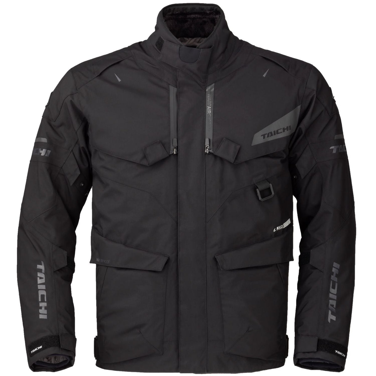 RS Taichi Drymaster Kompass Jacket with DRYMASTER waterproof membrane in Black | 6KIOM